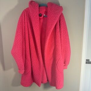 G.I.L.T.  warm and cozy Pink fleece jacket
